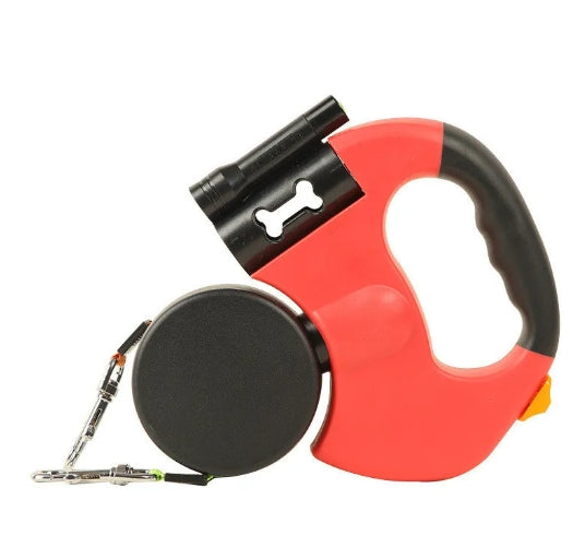 2-in-1 Retractable Dog Leash