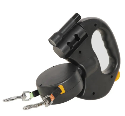 2-in-1 Retractable Dog Leash