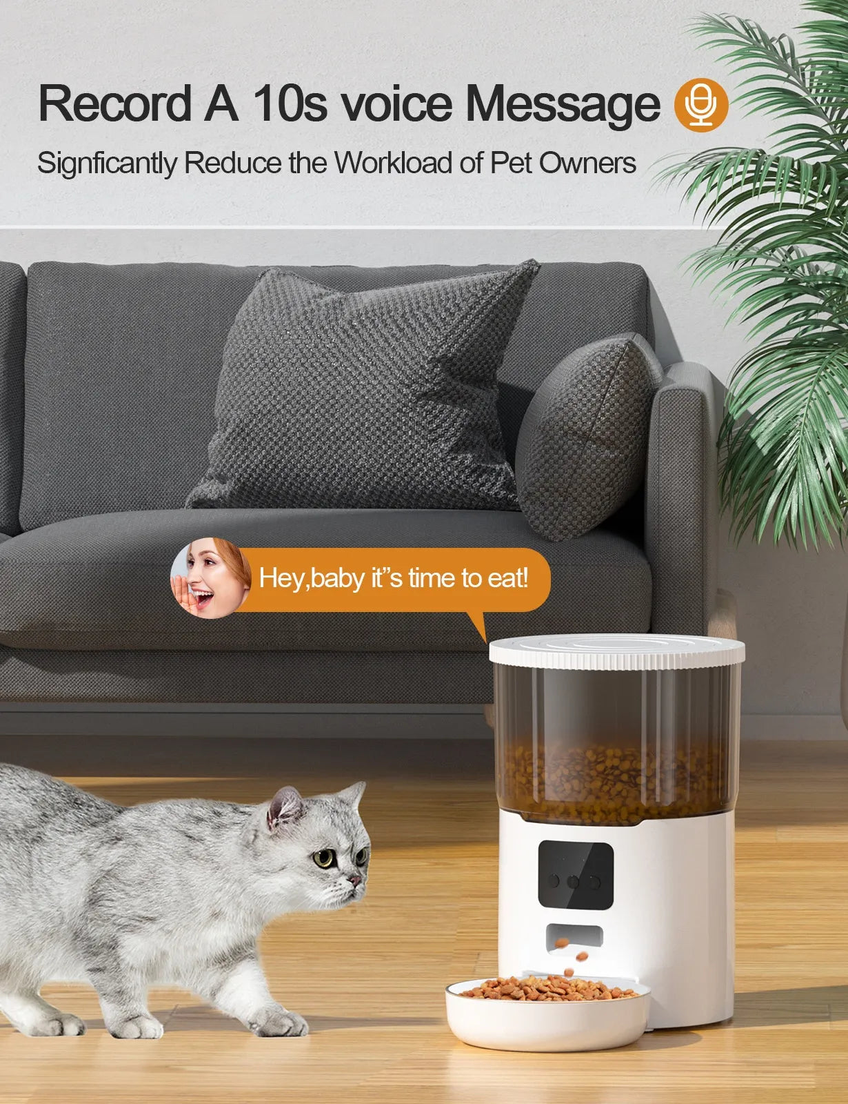 Cat Smart Dog Automatic Feeder