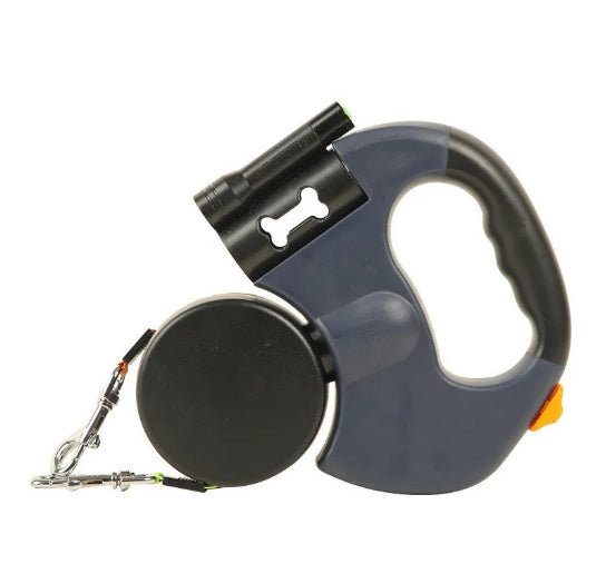 2-in-1 Retractable Dog Leash